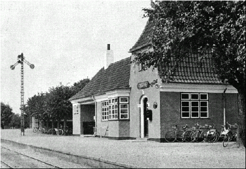 Onsevig station i 1960-erne